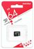SMARTBUY (SB64GBSDCL10-00LE) MicroSDXC 64GB Class10 LE