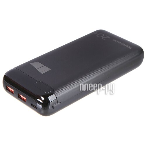 Внешний аккумулятор More Choice Power Bank Smart PB32S-20 20000mAh Black 4627151197661 215600₽