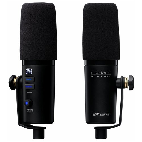 PreSonus REVELATOR Dynamic USB-микрофон с DSP до 24бит96кГц выход на наушники USB-C настольная стойка 2485000₽