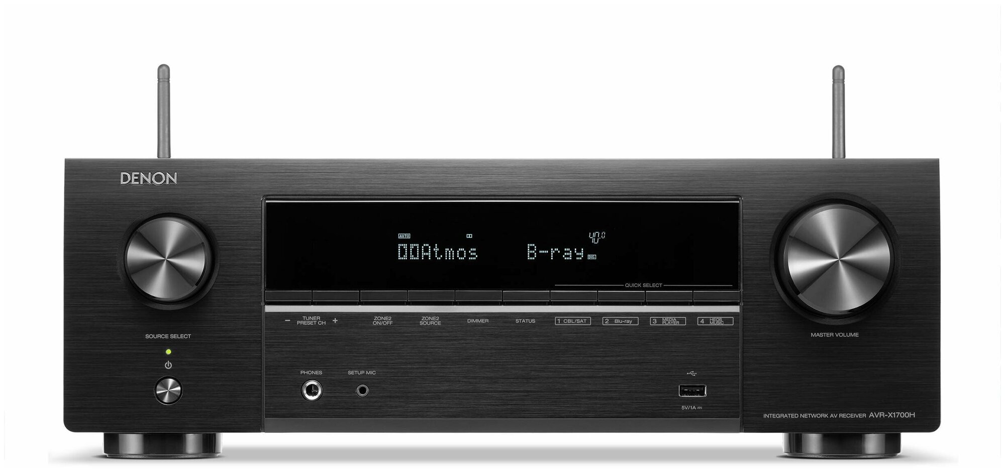 72-канальный 8K AV-ресивер Denon AVR-X1700H