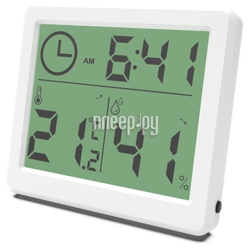 RITMIX Метеостанция RITMIX CAT-041 комнатная термометр гигрометр будильник 1хCR2025 белая 88700₽