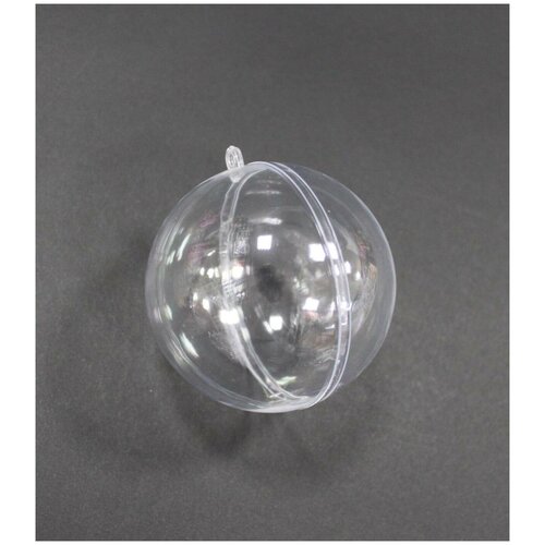 Рождественский шар для декупажа 8 см заготовка из двух частей 599₽