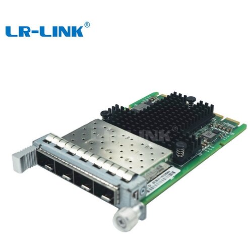 Сетевой адаптер PCIE 10GB SFP+ LRES3007PF-OCP LR-LINK сетевой адаптер lr link 4x1g ocp 3 0 lres3023pt ocp 10 100 1000baset 1 гбит c