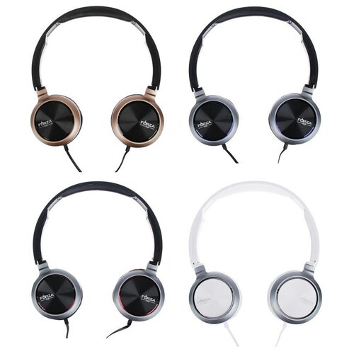 Наушники Forza 410-027 проводные накладные поворотные кабель 120см 4 цвета металликпластик 65400₽