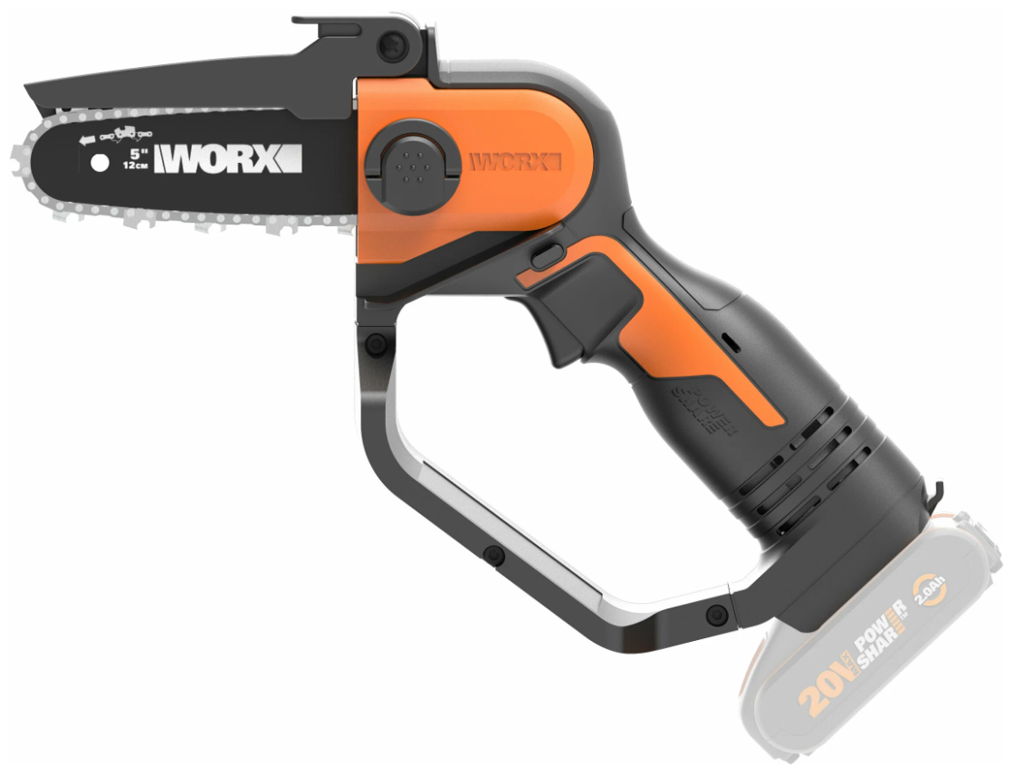 Аккумуляторная пила Worx WG324E.9 20 В/2 А·ч