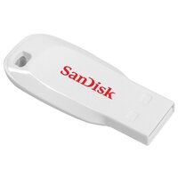 USB флешка SANDISK Cruzer Blade 16Gb USB 2.0 white