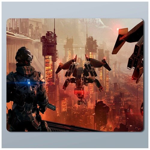 Коврик для мыши с принтом игры Killzone Shadow Fall - 851 рюкзак игра killzone shadow fall 32821