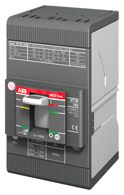 Автоматический выключатель ABB 1SDA066806R1 Tmax XT XT1B 160 TMD In=80 I3=800 3p F F 18кА