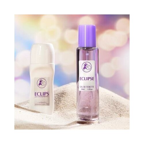 Подарочный набор для женщин Eclipse: туалетная вода, комплект 2 шт., 55 мл + дезодорант антиперспирант, 40 мл
