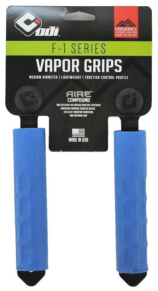 Грипсы ODI F-1 Series Vapor Grips Blue