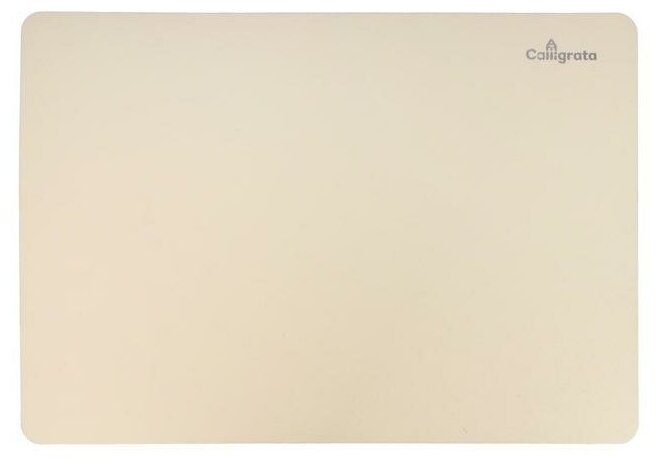 Доска для лепки пластиковая А4 Calligrata "Яркое творчество", перламутровый кремовый