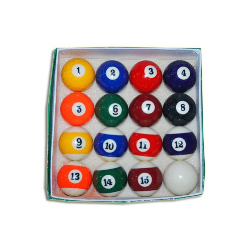 Набор шаров для игры Sprinter ST050 57.2 мм, разноцветный