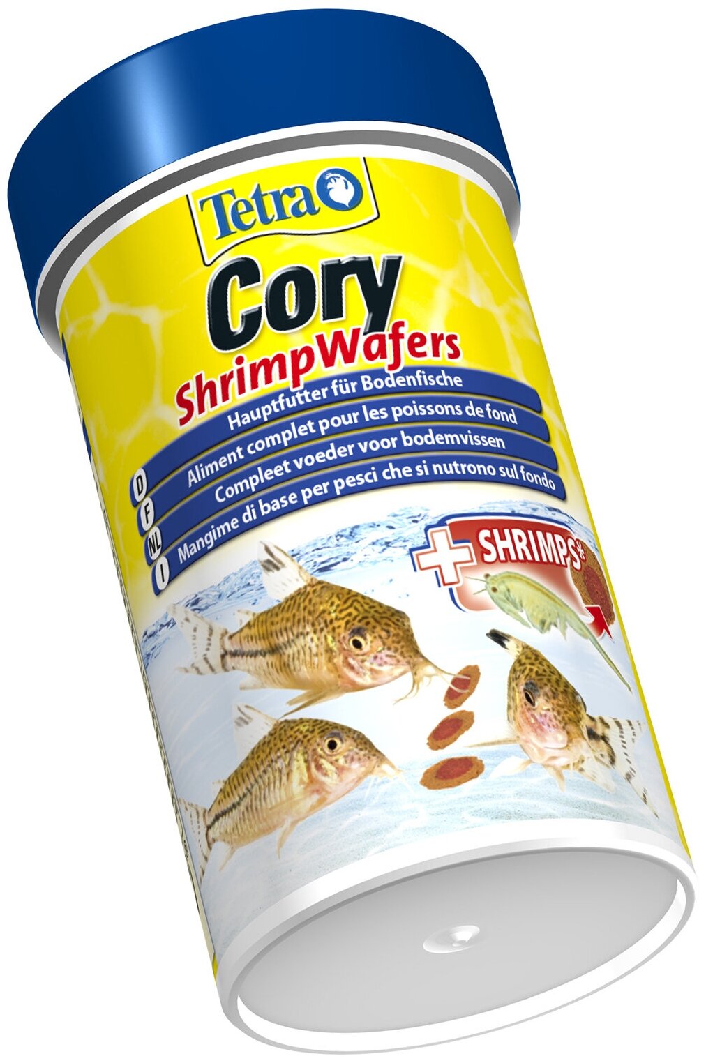 TetraCory Shrimp Wafers корм-пластинки с добавлением креветок для сомиков-коридорасов 100 мл - фотография № 9