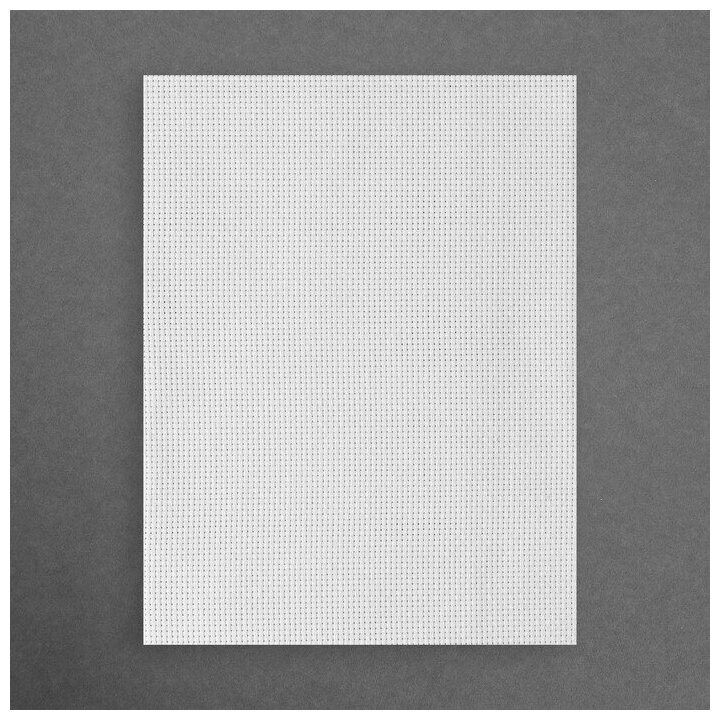 Канва для вышивания №11, 50 × 50 см, цвет белый