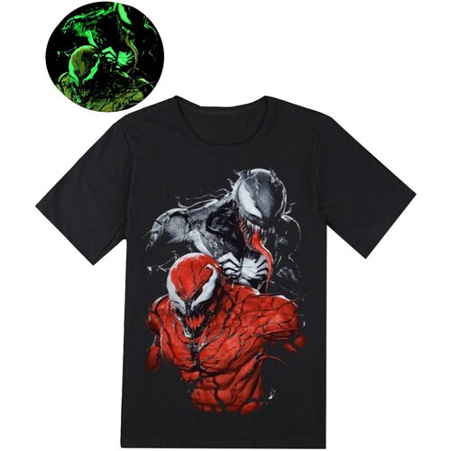 Футболка мужская Venom, цвет черный, размер 38