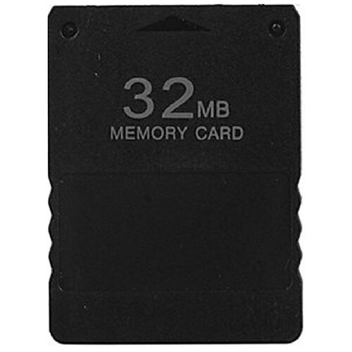 Карта памяти (Memory Card) 32 MB (PS2) сетевая карта mypads для ps2 адаптер sata карта памяти sony playstation 2 для сетевой адаптер игровой консоли ps2