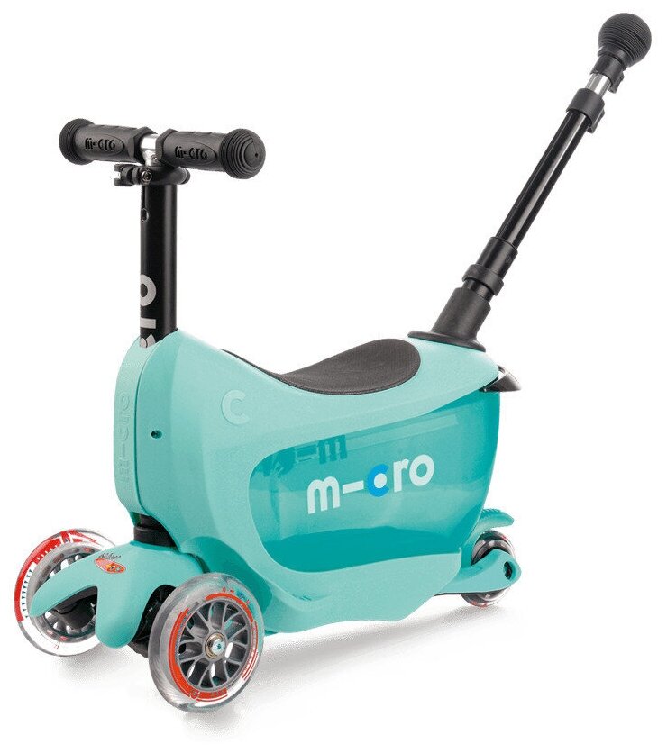 Самокат Mini2Go Deluxe Plus Ментоловый