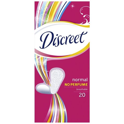 Ежедневные прокладки Always Discreet, Normal Multiform, 20 шт ежедневные прокладки discreet дискрит normal