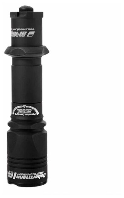 Фонарь Armytek Dobermann XP-E2 Green, черный - фото №6