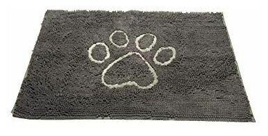 Коврик для собак Dog Gone Smart Doormat, супервпитывающий, цвет: дымчато-серый , 51 х 79 см - фотография № 4