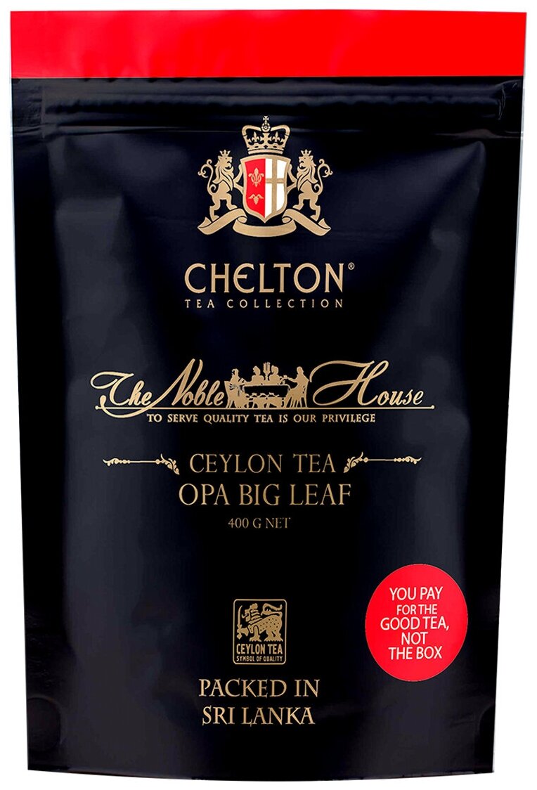 Чай черный листовой Chelton Благородный дом OPA, 400 г
