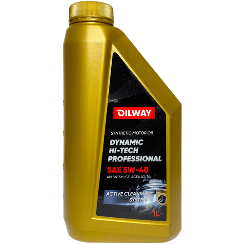 Масло Oilway Dynamic Hi-Tech Professional 5w40 A3/B4 Sn/Cf ( 1л) Синт. NEFTESINTEZ арт. 4670030170064