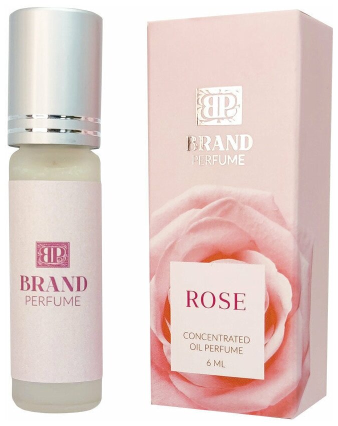 BRAND Perfume Масляные духи Rose / Роза, 6 мл.