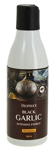 Deoproce Шампунь для волос с черным чесноком - Black garlic intensive energy shampoo, 200мл