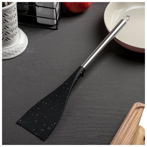 Лопатка кулинарная Доляна Фернан 36 см цвет чёрный 376₽