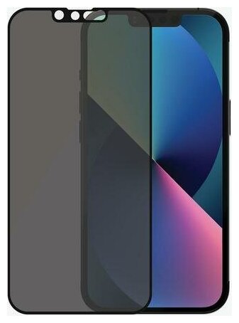 Защитное стекло iPhone 13 13 Pro 14 16e антишпион Privat покрытие — фото 1