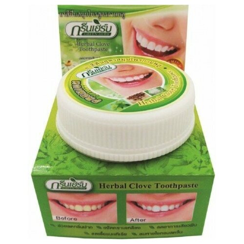 Green Herb Растительная зубная паста (Green Herb Herbal toothpaste) 25 g