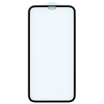 Защитное стекло 6D для iPhone XR/11 (черный) (VIXION) - изображение
