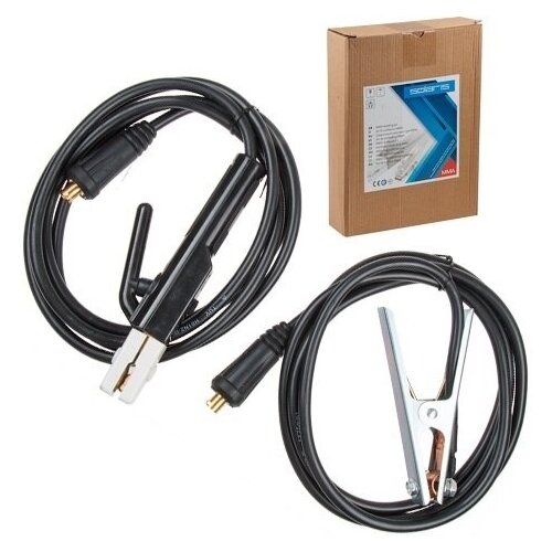 Комплект сварочный для MMA до 300А 3 м разьем DX 50 SOLARIS WA-4212 2310₽