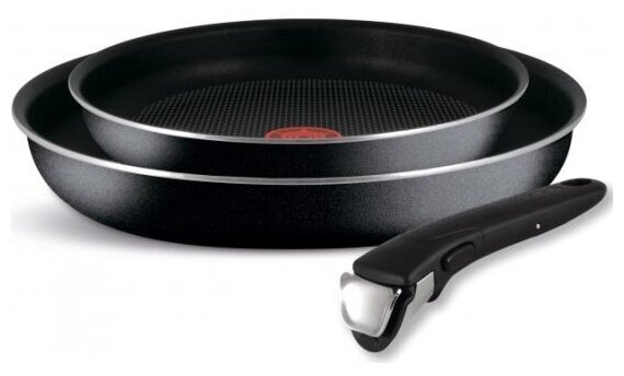 Набор посуды TEFAL Ingenio dark 24/28 см 04209820 3 предмета