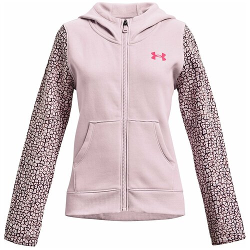 Толстовка Under Armour, размер YXS, розовый толстовка under armour размер yxs серый