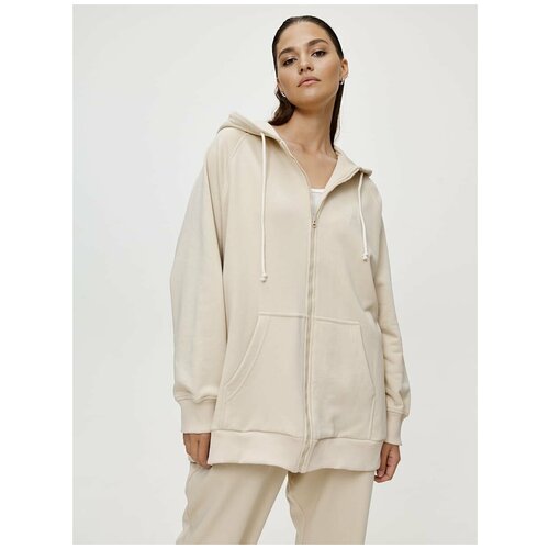 фото Худи на молнии, бежевый (xl) 4forms
