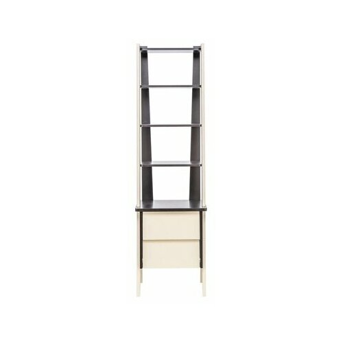 Этажерка Leset Сканди с тумбой 2 ящ. цвет Венге, Дуб шампань