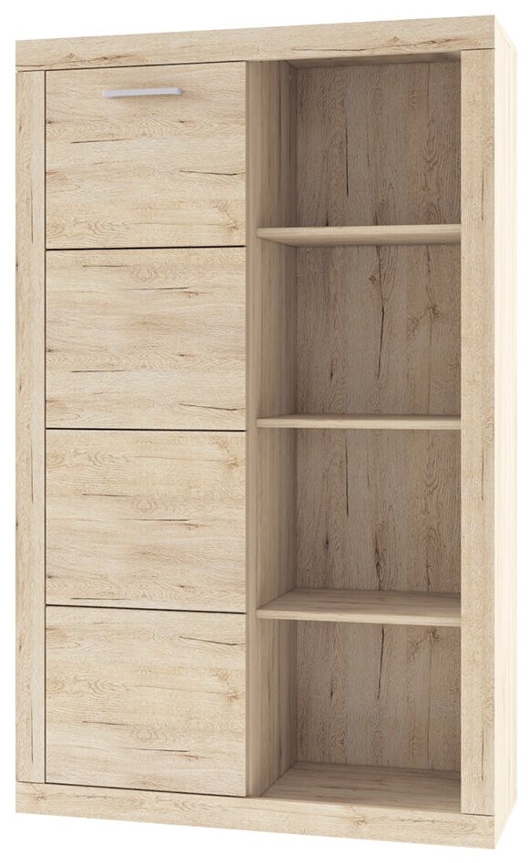 фото OSKAR Anrex Шкаф комбинированный 1D OSKAR , цвет дуб Санремо