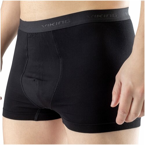 Трусы VIKING Baselayer Bamboo Boxers Lockness Man Full Black (US:S)