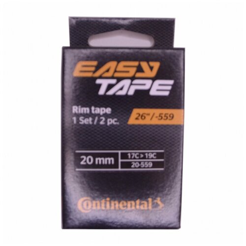 Ободная лента Continental Easy Tape Rim Strip, до 116 PSI, 20-559, 2 шт/упак
