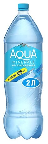 Вода Aqua Minerale Негазированная 2 л (товар продается поштучно) - фотография № 8