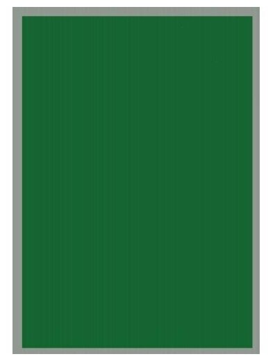 Обложки для переплета Office Kit А4 100 пластик Green PGA400180