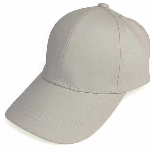 фото Бейсболка rextex, размер 50-52, серый