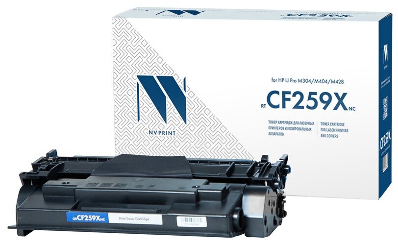 Картридж CF259X (59X) для принтера HP LaserJet Pro M428fdw; MFP M428dw; MFP M428fdw без чипа