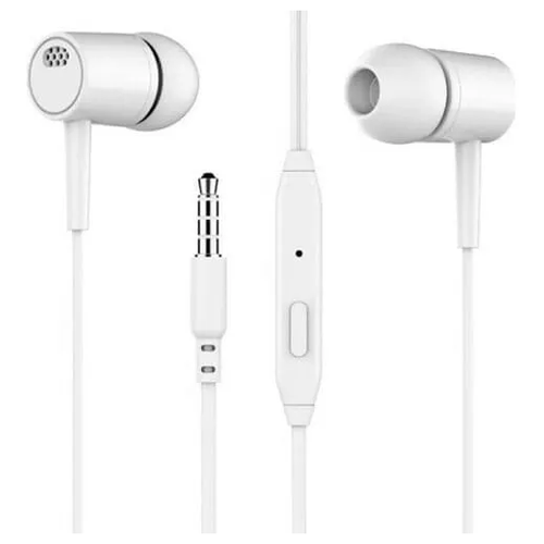 Внутриканальные наушники Bass Earphones L29 с микрофоном, белые