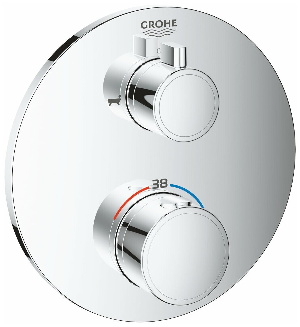 Смеситель для ванны термостат Grohe Grohtherm 24077000