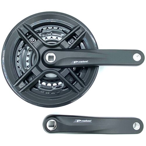 Система Prowheel TY-CM03 7/8ск (48/38/28T, 175mm) система prowheel tpl 101 8ск 44 28t 175mm