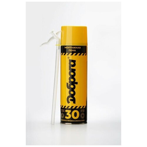 Пена монтажная бытовая Доброга 30 (340 ml)