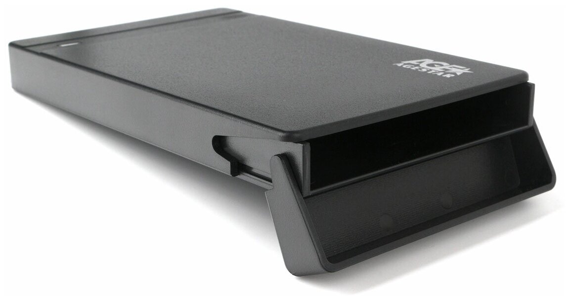 Внешний корпус AgeStar 31UB2P3C (BLACK) для 2.5" SATA, USB 3.1, пластик, черный