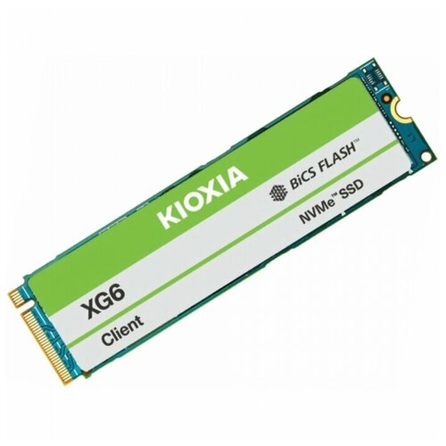 Жесткий диск SSD KIOXIA (Toshiba) M.2 2280 256GB KIOXIA (Toshiba) XG6 Client SSD жесткий диск ssd kioxia kpm61vug6t40